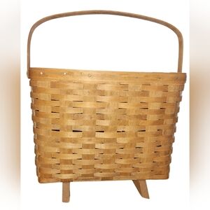 Elegant Tan Woven Basket